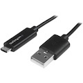 StarTech.com 1m 3 ft Micro-USB Cable with LED Charging Light - M/M - USB to Micro USB Cable