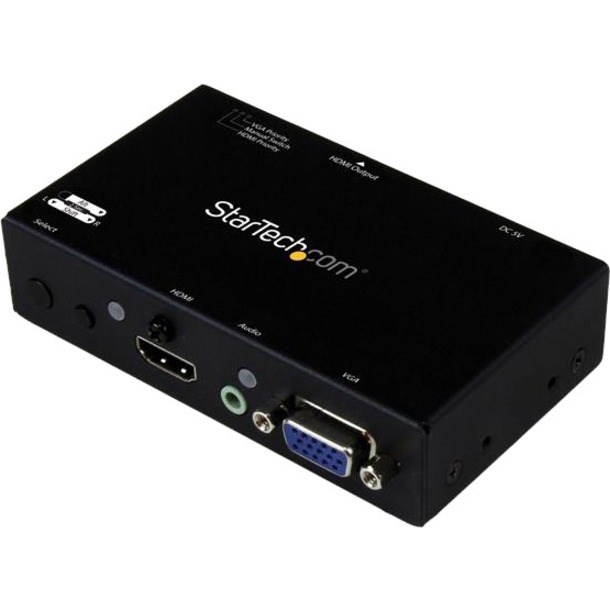StarTech.com 2x1 HDMI+VGA to HDMI Converter Switch w/ Automatic and Priority Switching-1080p