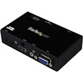 StarTech.com 2x1 HDMI+VGA to HDMI Converter Switch w/ Automatic and Priority Switching-1080p