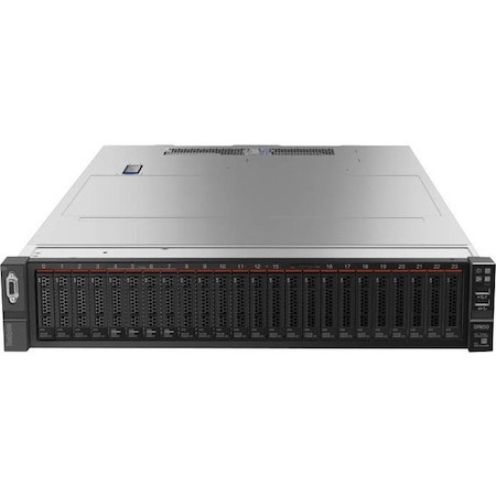 Lenovo ThinkSystem SR650 7X06A0LTAU 2U Rack Server - 1 x Intel Xeon Silver 4216 2.10 GHz - 32 GB RAM - 12Gb/s SAS, Serial ATA Controller