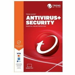 Trend Micro AntiVirus + Security 2023 - Box Pack - 1 User