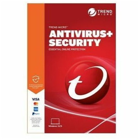 Trend Micro AntiVirus + Security 2023 - Box Pack - 1 User