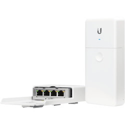 Ubiquiti Networks NanoSwitch Gigabit Ethernet (10/100/1000) White Power Over Ethernet (PoE)