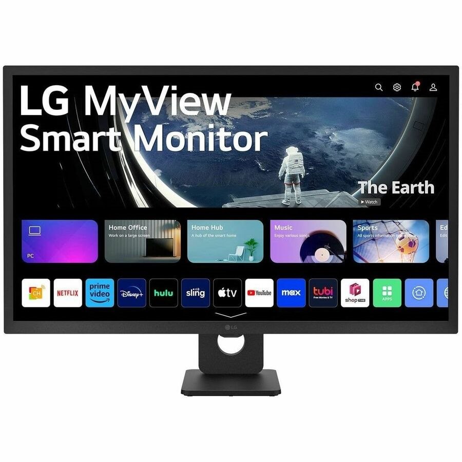 LG MyView 32SR50F-B 32" Class Full HD Smart LCD Monitor - 16:9 - Black