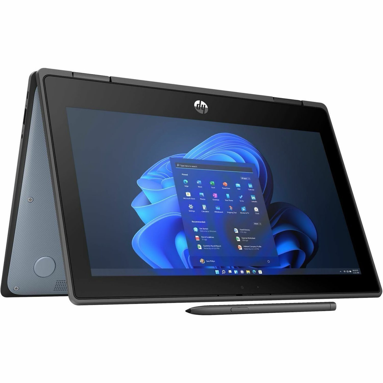 HP Pro x360 Fortis 11 G10 11.6" Touchscreen Convertible 2 in 1 Notebook - HD - Intel Core i3 12th Gen i3-1210U - 8 GB - 128 GB SSD