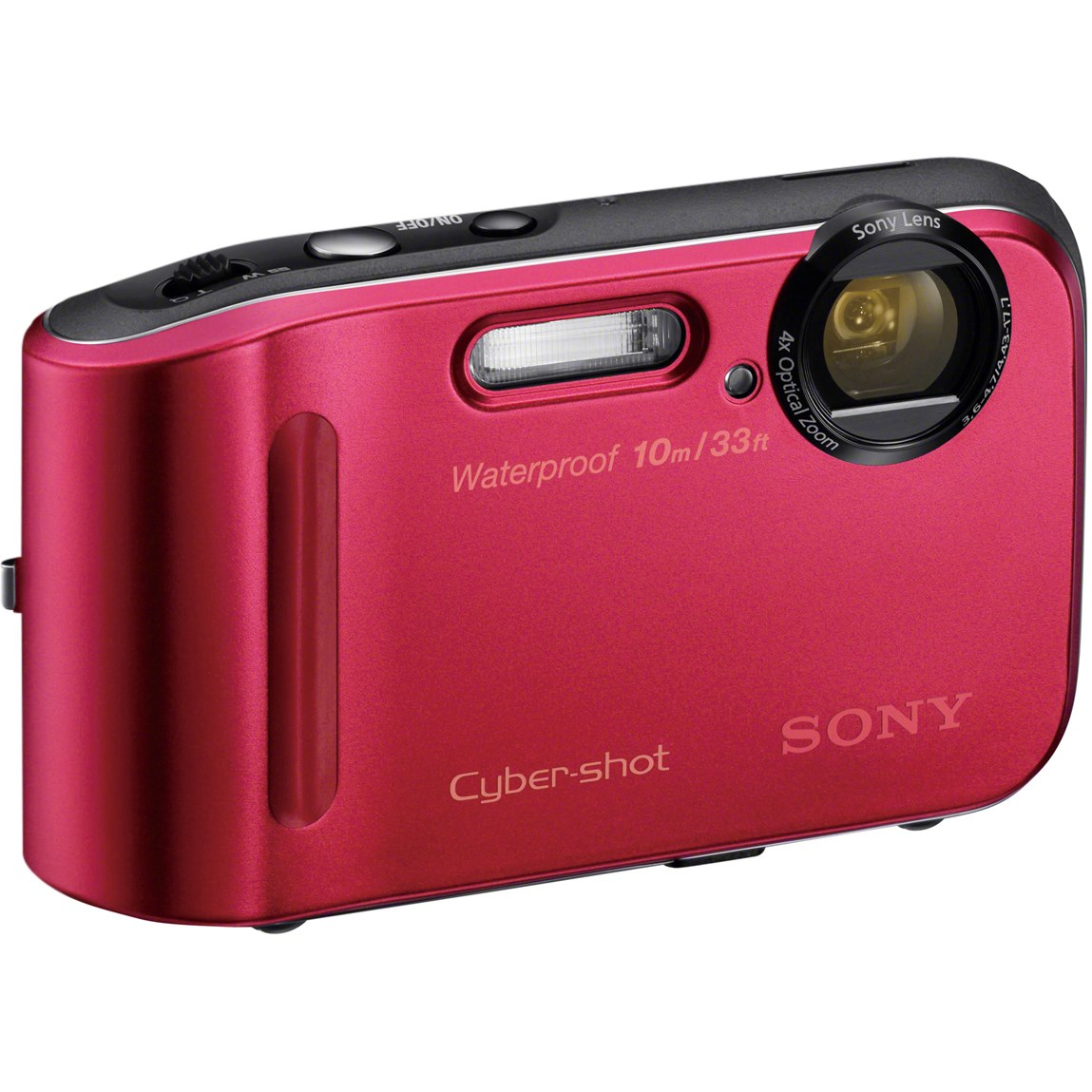 Sony Cyber-shot DSC-TF1 16.1 Megapixel Compact Camera - Red