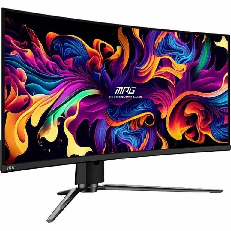 MSI MPG 341CQPX QD-OLED 34" Class UW-QHD Curved Screen Gaming OLED Monitor - 21:9 - Black