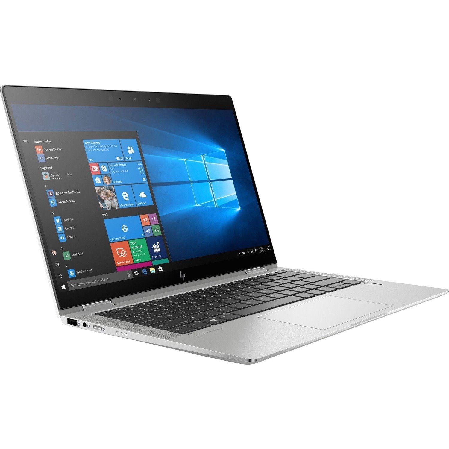 HP EliteBook x360 1030 G4 13.3" Touchscreen Convertible 2 in 1 Notebook - Intel Core i7 8th Gen i7-8665U - 16 GB - 512 GB SSD - English, French Keyboard