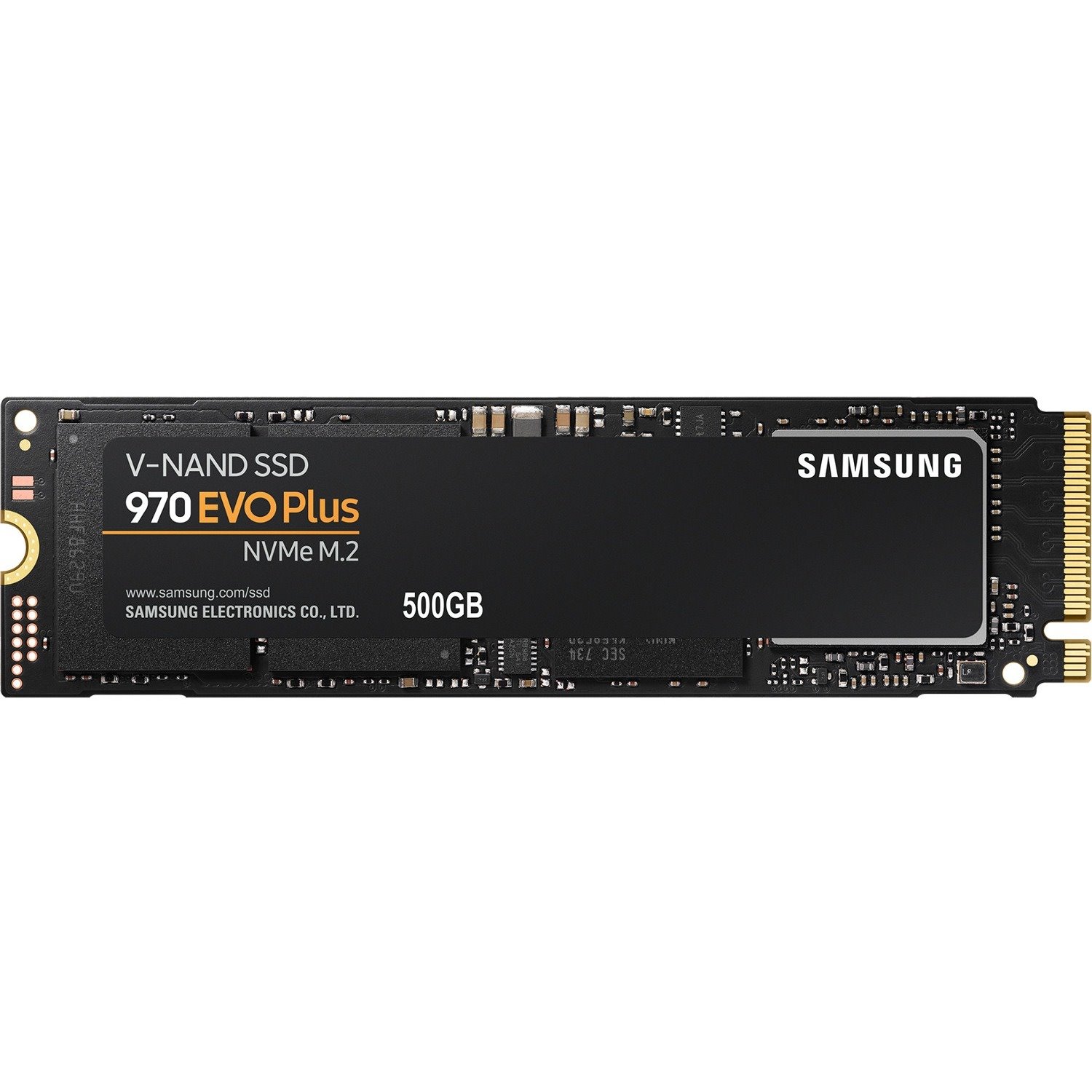 Samsung 970 EVO Plus 500 GB Solid State Drive - M.2 2280 Internal - PCI Express NVMe (PCI Express NVMe 3.0 x4)