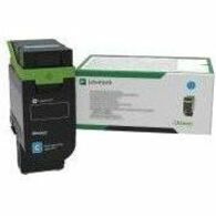 Lexmark Unison Original High Yield Laser Toner Cartridge - Box - Return Program - Cyan - 1 Pack