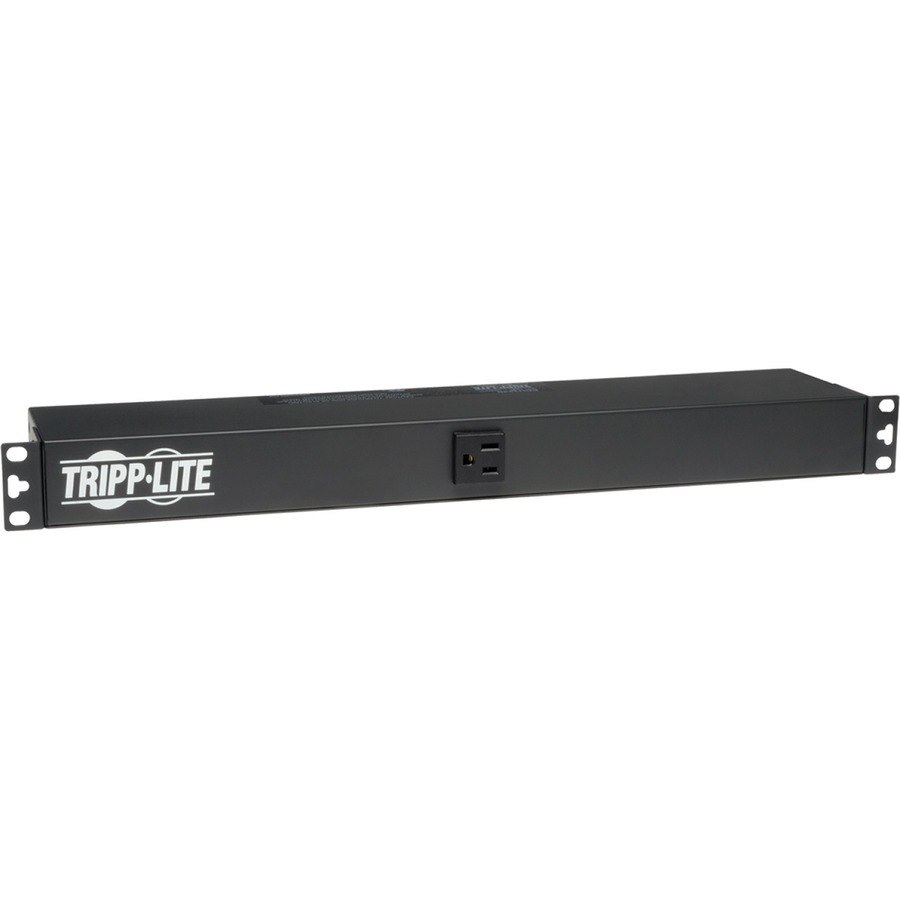 Eaton Tripp Lite Series 1.8kW 120V Single-Phase Basic PDU - 13 NEMA 5-15R Outlets, 5-15P Input, 6 ft. Cord, 1U Rack-Mount