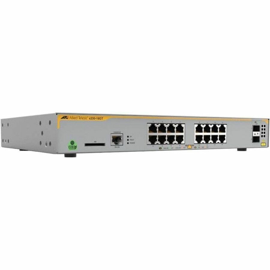 Allied Telesis L3 Switch with 16 x 10/100/1000T Ports and 2 x 100/1000X SFP Ports