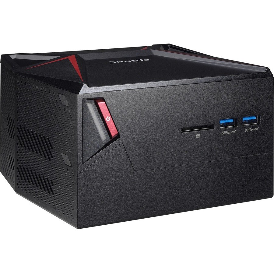 Shuttle XPC nano X1 Desktop Computer - Intel Core i5 7th Gen i5-7300HQ - 8 GB - 1 TB HDD - 128 GB SSD - Mini PC