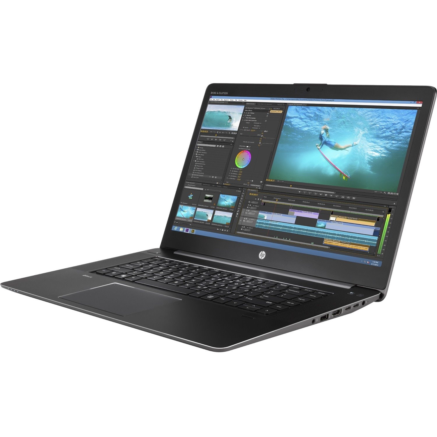 HP ZBook Studio 15 G3 15.6" Mobile Workstation - 4K UHD - Intel Core i7 6th Gen i7-6820HQ - 16 GB - 512 GB SSD - English, French Keyboard