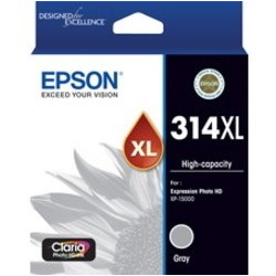 Epson Claria Photo HD 314XL Original High Yield Inkjet Ink Cartridge - Grey - 1 Pack