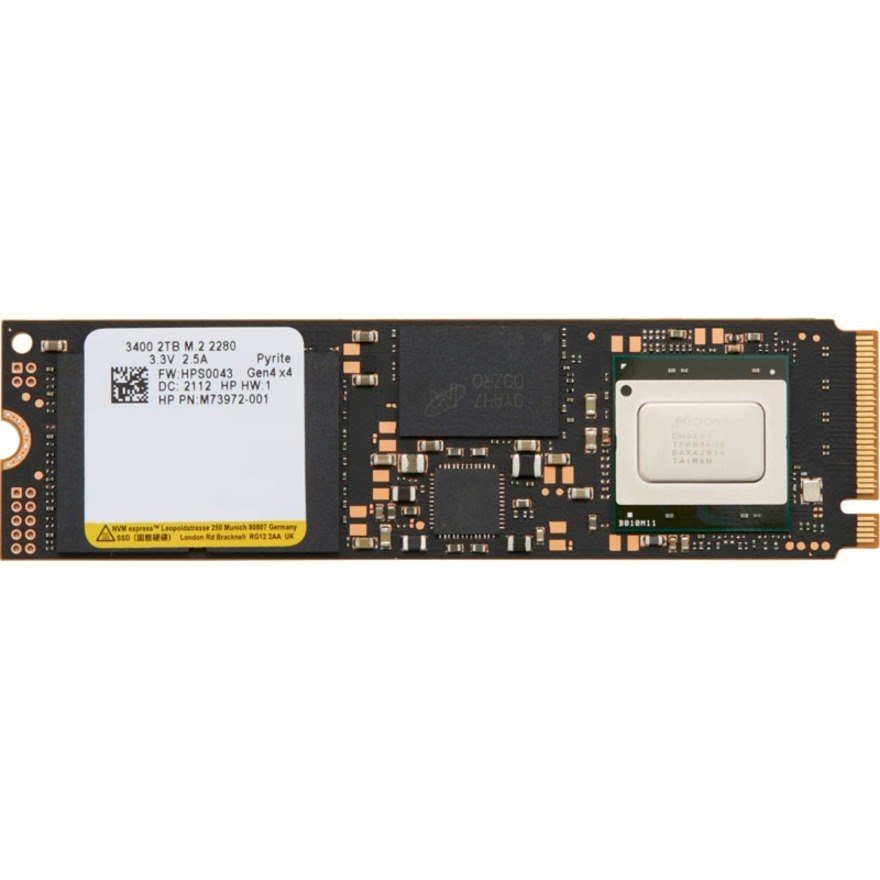 HP 2 TB Solid State Drive - M.2 Internal - PCI Express NVMe (PCI Express NVMe 4.0 x4)