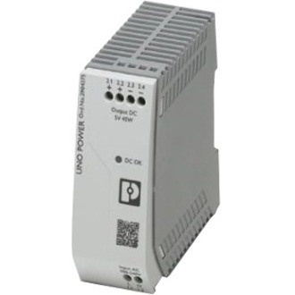 Perle UNO-PS/1AC/5DC/40W Single-Phase DIN Rail Power Supply