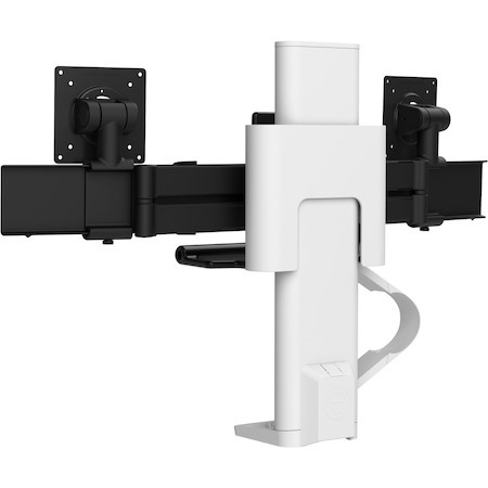 Ergotron TRACE Desk Mount for Monitor, LCD Display - White