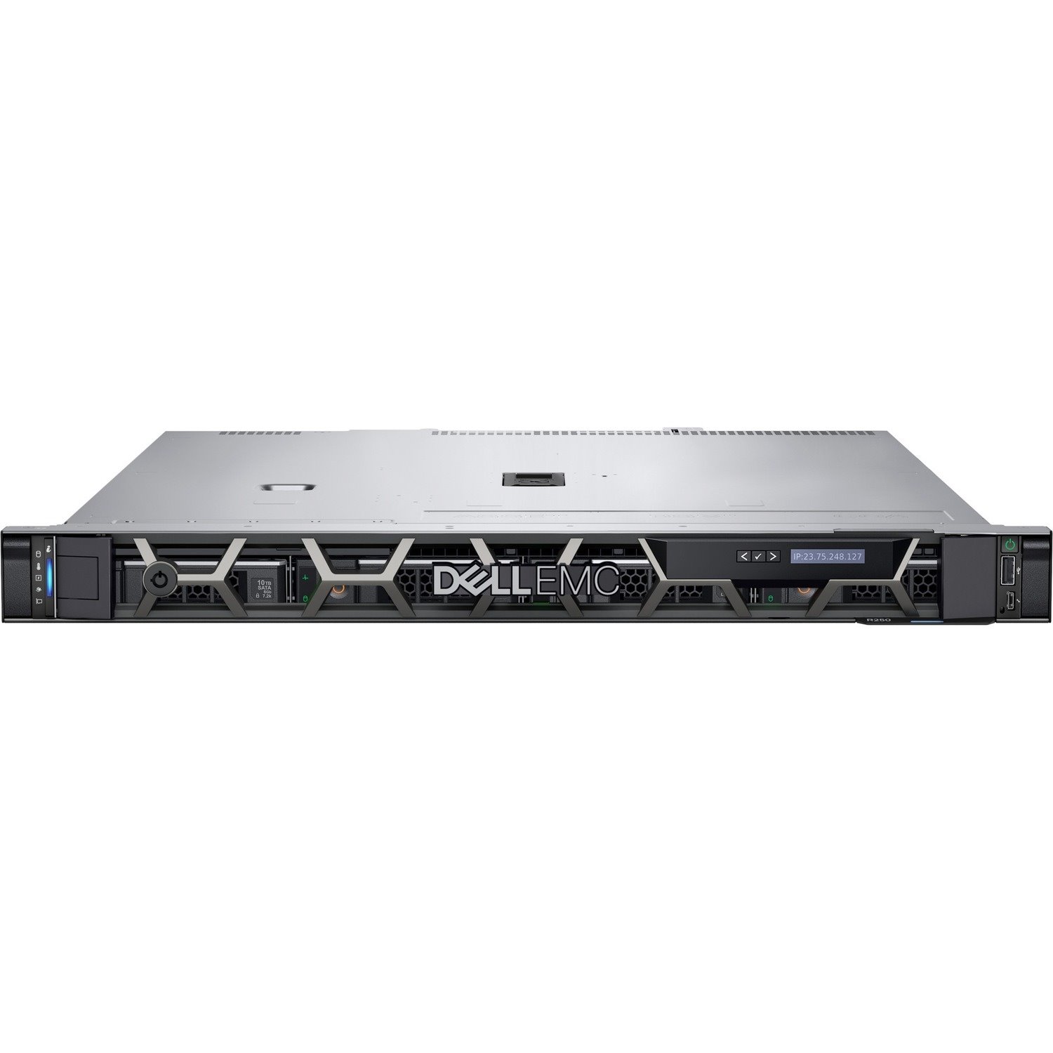 Dell EMC PowerEdge R250 1U Rack Server - 1 x Intel Xeon Silver 4310 2.10 GHz - 16 GB RAM - 12Gb/s SAS Controller
