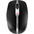 CHERRY MW 9100 Mouse - Bluetooth/Radio Frequency - USB - Optical - 6 Button(s) - Black - 1 Pack