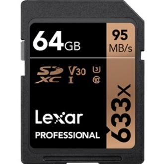 Lexar Professional 64 GB Class 10/UHS-I (U1) SDXC