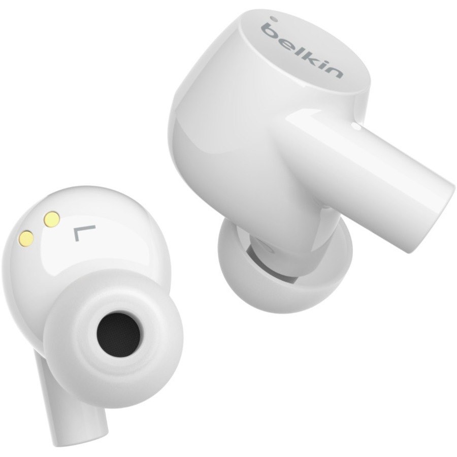 Belkin SOUNDFORM Rise True Wireless Earbud Stereo Earset - White