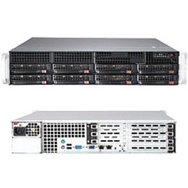 Supermicro SuperServer 6027R-TDT+ Barebone System - 2U Rack-mountable - Socket R LGA-2011 - 2 x Processor Support