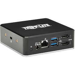 Tripp Lite by Eaton USB-C Dock Dual Display - Dual HDMI USB 3.x (5Gbps) Hub GbE 3.5 mm 85W PD Charging