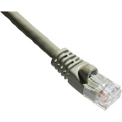 Axiom 50FT CAT6 550mhz S/FTP Shielded Patch Cable Molded Boot (Gray)
