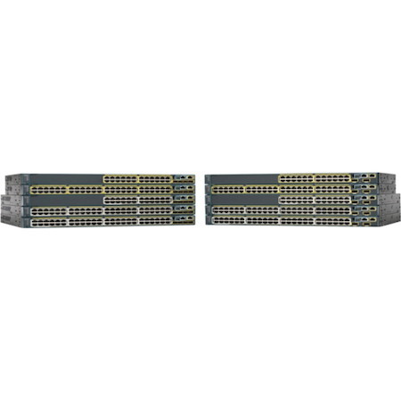 Cisco Catalyst 2960-X 2960X-48LPS-L 48 Ports Manageable Ethernet Switch - Gigabit Ethernet - 10/100/1000Base-T