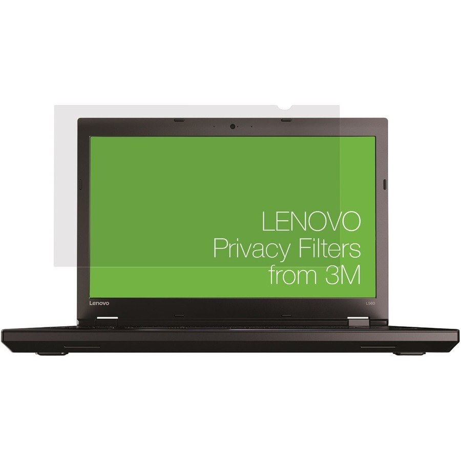 Lenovo PF14.0W Anti-glare Privacy Screen Filter - Black