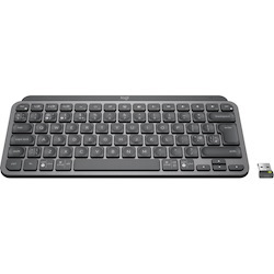 Logitech MX Keys Mini for Business Keyboard - Wireless Connectivity - English (US), Brazilian - Graphite