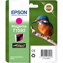 Epson UltraChrome Hi-Gloss2 T1593 Original Inkjet Ink Cartridge - Magenta - 1 Pack