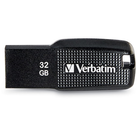 Verbatim 32GB Ergo USB Flash Drive - Black