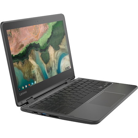 Lenovo 300e Chromebook 2nd Gen 82CE001MCF 11.6" Touchscreen Chromebook - HD - 1366 x 768 - AMD A-Series A4-9120C Dual-core (2 Core) 1.60 GHz - 4 GB Total RAM - 32 GB Flash Memory - Black