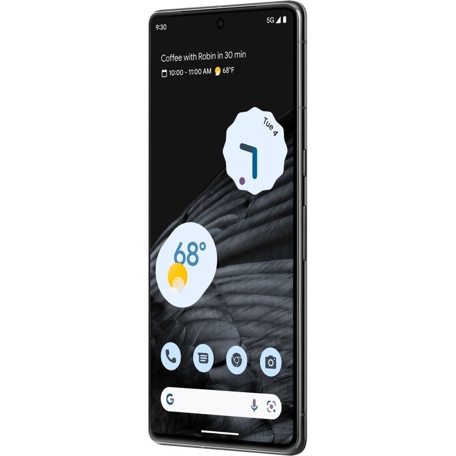 Google Pixel 7 Pro 256 GB Smartphone - 17 cm (6.7") LTPO OLED QHD+ 1440 x 3120 - Octa-core (Cortex X1Dual-core (2 Core) 2.85 GHz + Cortex A78 Dual-core (2 Core) 2.35 GHz + Cortex A55 Quad-core (4 Core) 1.80 GHz - 12 GB RAM - Android 13 - 5G - Obsidian