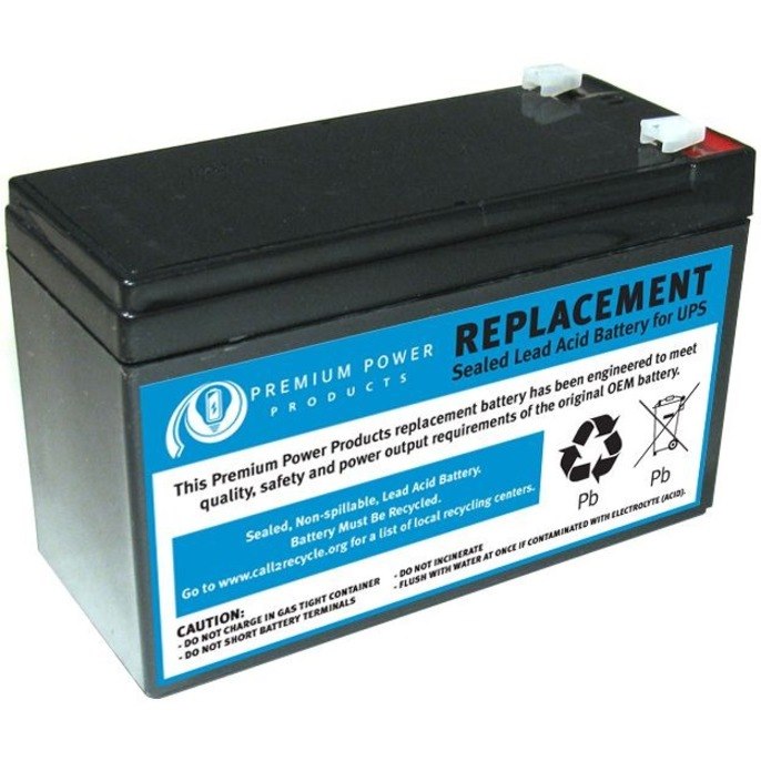 eReplacements Compatible Sealed Lead Acid Battery Replaces APC SLA17, APC RBC17, APCRBC17 for use in APC UPS BE650BB, BE650G, BE650R, BE650R-CN, BE650Y-IN, BE700-AZ, BE700-CP, BE700-FR, BE700-GR, BE700-IT, BE700-KR, BE700-RS, BE700-SP, BE700-UK, BE725BB, BE750G, BE750G-CN, BK650-AS, BK650EI, BN600, BP700UC, BR700G, DL650T