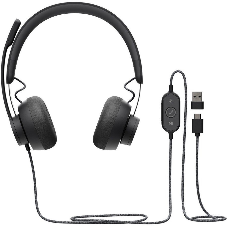 Logitech Zone Wired Over-the-head Stereo Headset