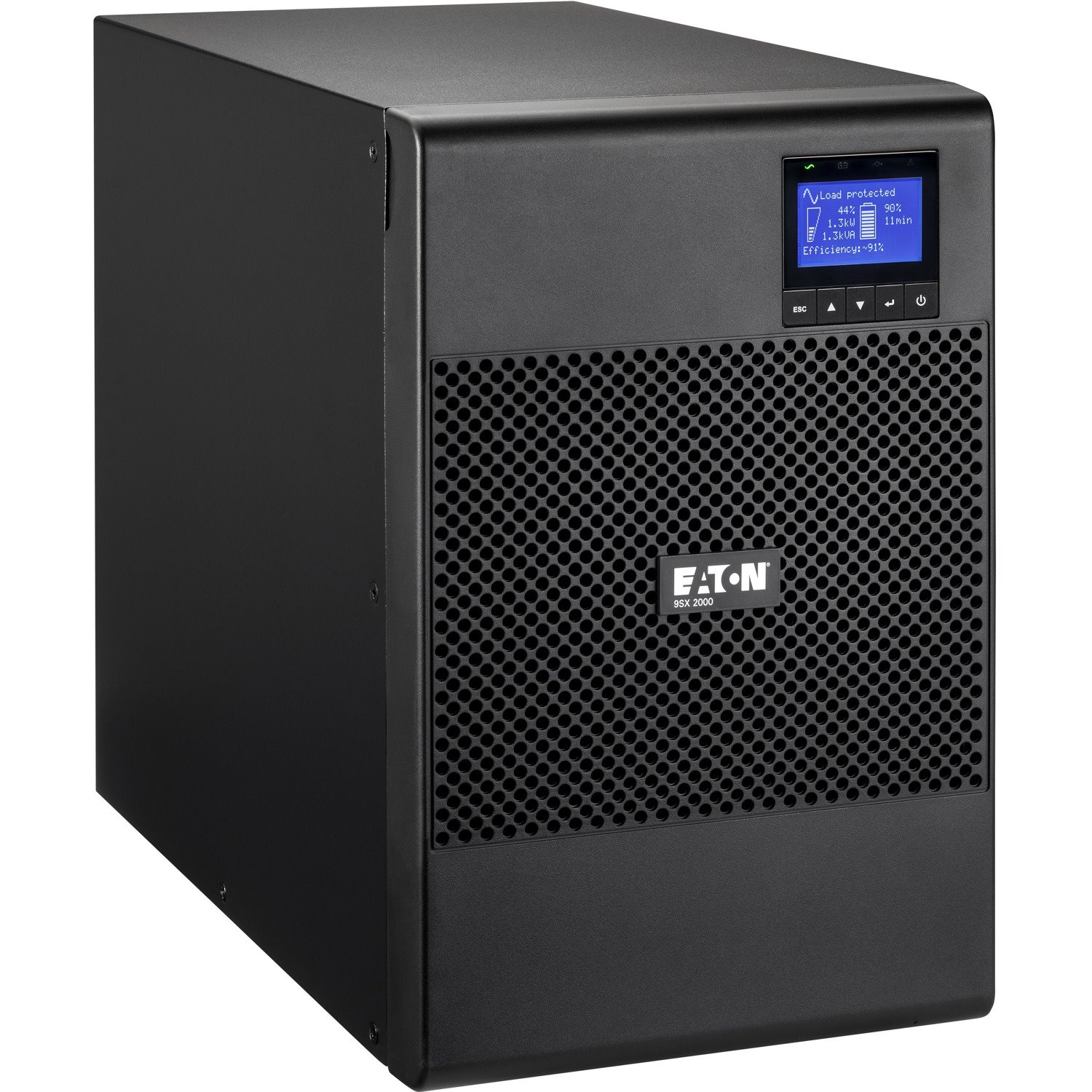 Eaton 9SX 2000VA 1800W 208V Online Double-Conversion UPS - 8 C13 Outlets, Cybersecure Network Card Option, Extended Run, Tower - Battery Backup