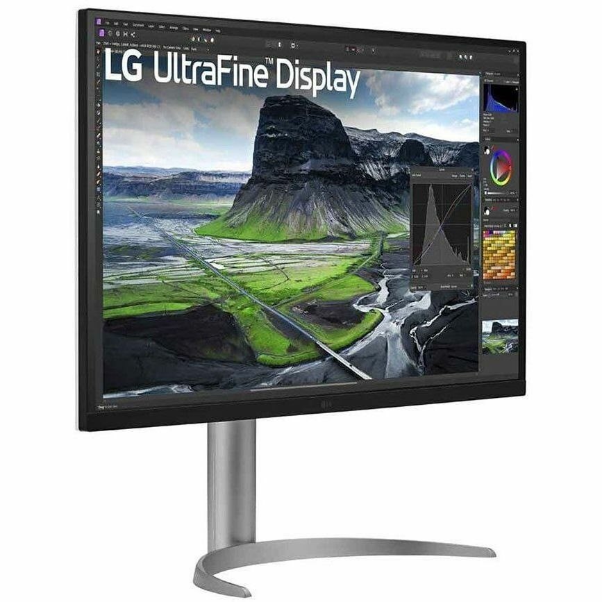 LG UltraFine 32UQ850V-W 32" Class 4K UHD LCD Monitor - 16:9 - White