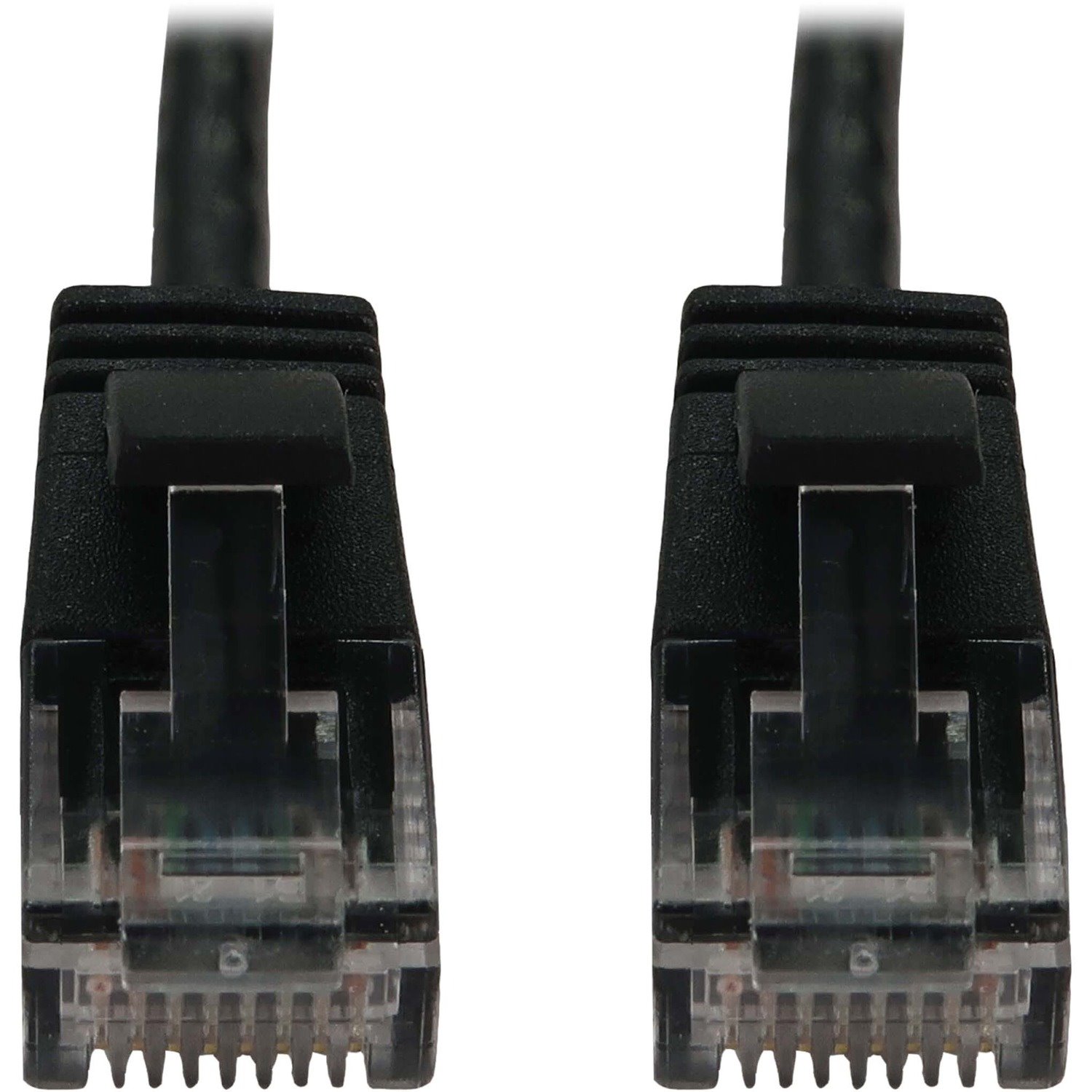 Eaton Tripp Lite Series Cat6a 10G Snagless Molded Slim UTP Ethernet Cable (RJ45 M/M), PoE, Black, 7 ft. (2.1 m)