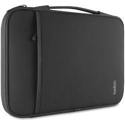 Belkin 12 Inch Laptop Case- Laptop Bag- Chromebook Case Compatible W/ iPad Pro & Most 12" Laptops (Black)