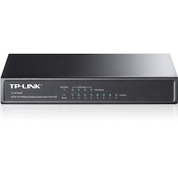 TP-LINK TL-SF1008P - 8-Port Fast Ethernet 10/100Mbps PoE Switch