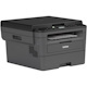 Brother HL-L2390DW Monochrome Laser Printer with Convenient Flatbed Copy & Scan, Duplex and Wireless Printing