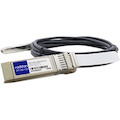 AddOn MSA and TAA Compliant 10GBase-CU SFP+ to SFP+ Direct Attach Cable (Active Twinax, 7m)