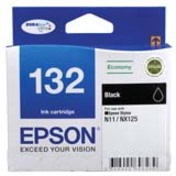 Epson DURABrite Ultra No. 132 Original Inkjet Ink Cartridge - Black Pack