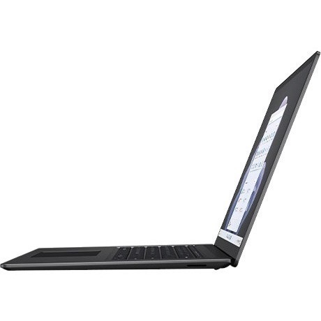 Microsoft Surface Laptop 5 15" Touchscreen Notebook - 2496 x 1664 - Intel Core i7 12th Gen i7-1265U 1.80 GHz - Intel Evo Platform - 16 GB Total RAM - 512 GB SSD - Matte Black - TAA Compliant