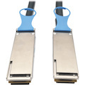 Eaton Tripp Lite Series QSFP28 to QSFP28 100GbE Passive DAC Copper InfiniBand Cable (M/M), 0.5 m (20 in.)