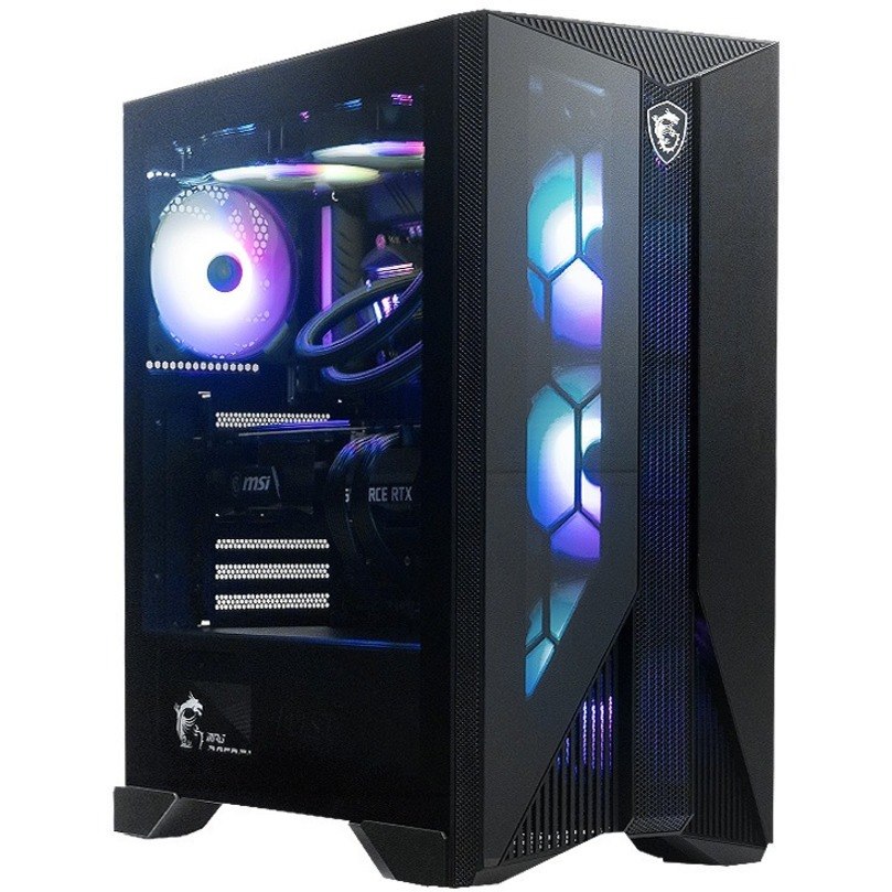 MSI Aegis RS Aegis RS 13NUE-450US Gaming Desktop Computer - Intel Core i7 13th Gen i7-13700KF - 32 GB - 2 TB SSD - Black