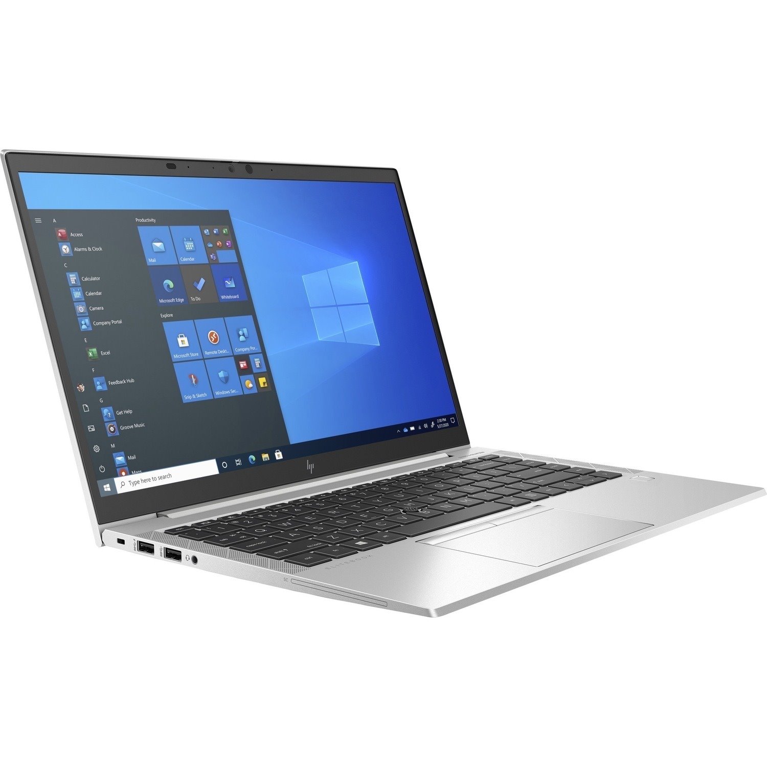 HP EliteBook 840 G8 14" Notebook - Intel Core i5 11th Gen i5-1145G7 - vPro Technology - 16 GB - 256 GB SSD